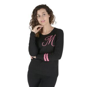 Dee Ocleppo Cashmere Pullover Sweater M Design Women Black Sweaters